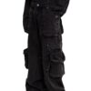 WASHED DENIM CARGO PANTS<br>立體口袋水洗牛仔褲